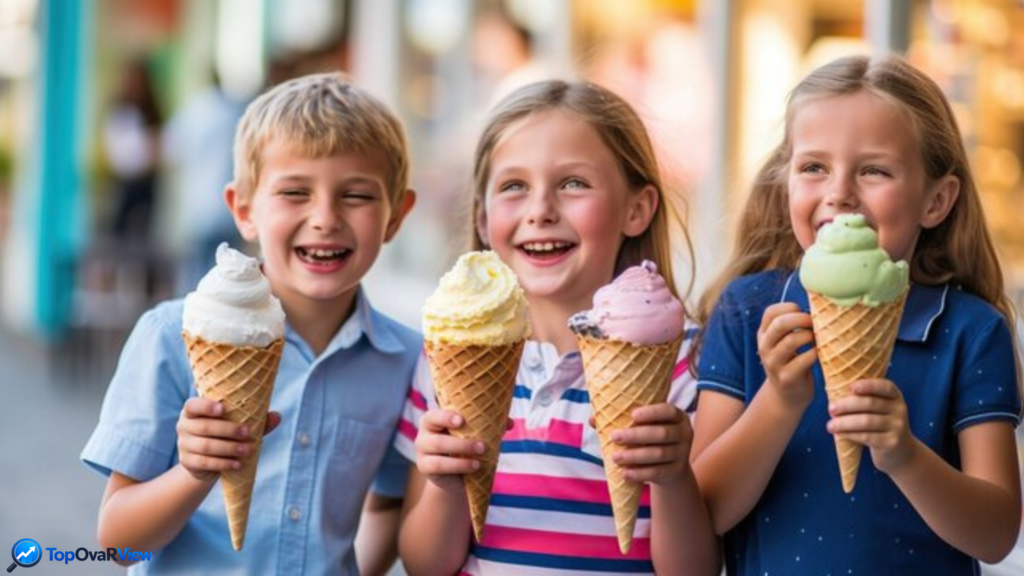 kids-and-ice-cream-captions