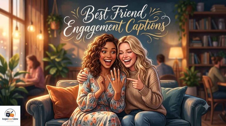 Best Friend Engagement Captions