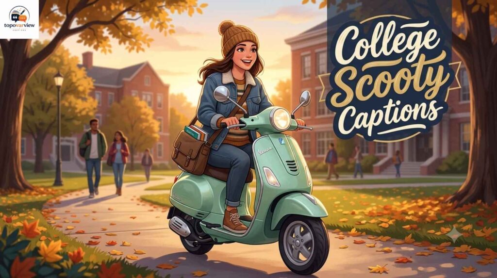 College Scooty Captions