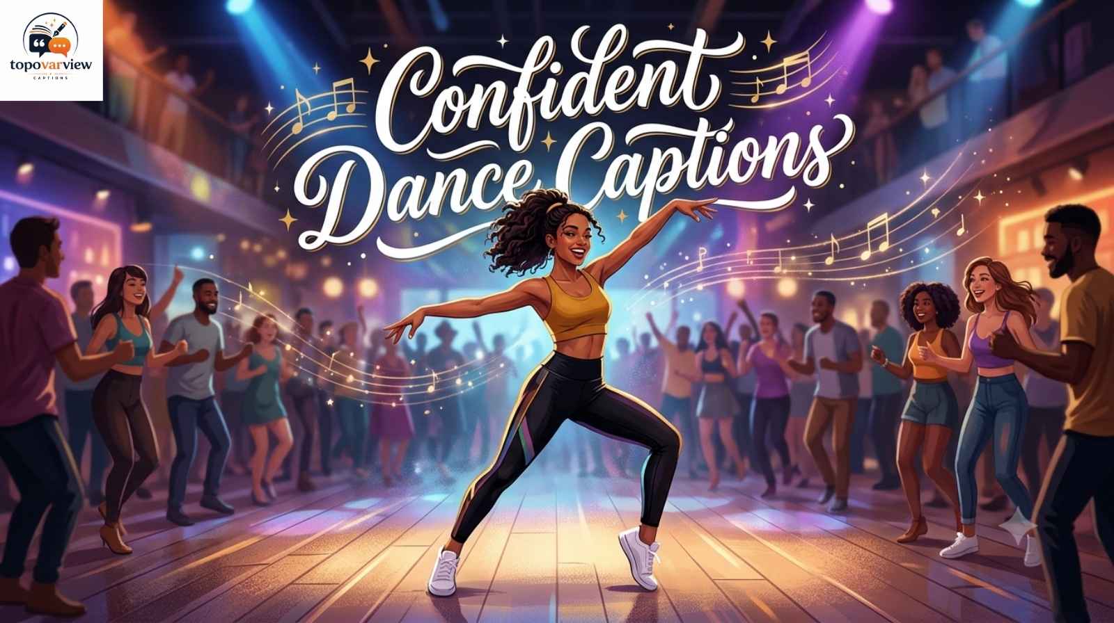 Confident Dance Captions