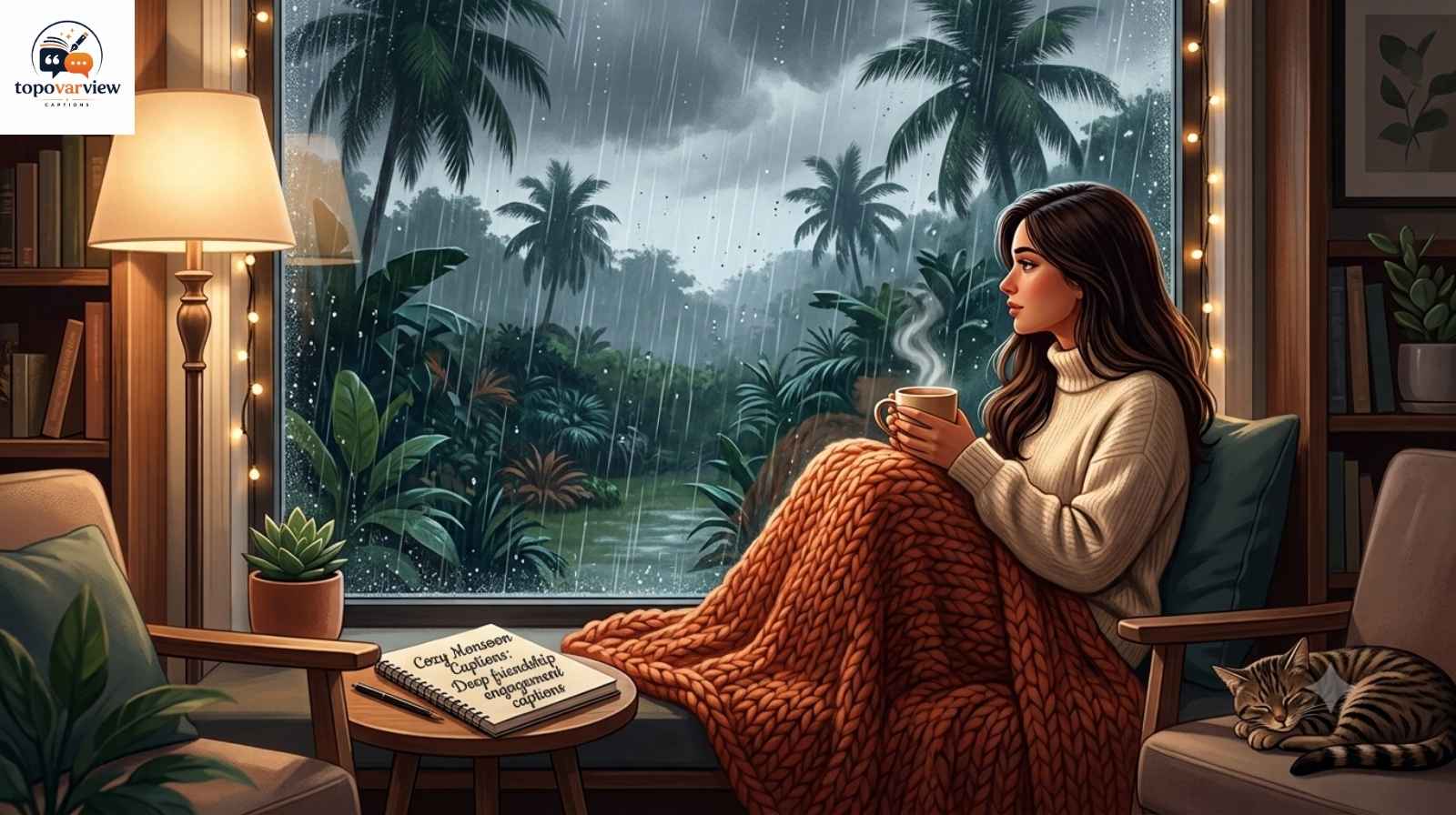 Cozy Monsoon Captions