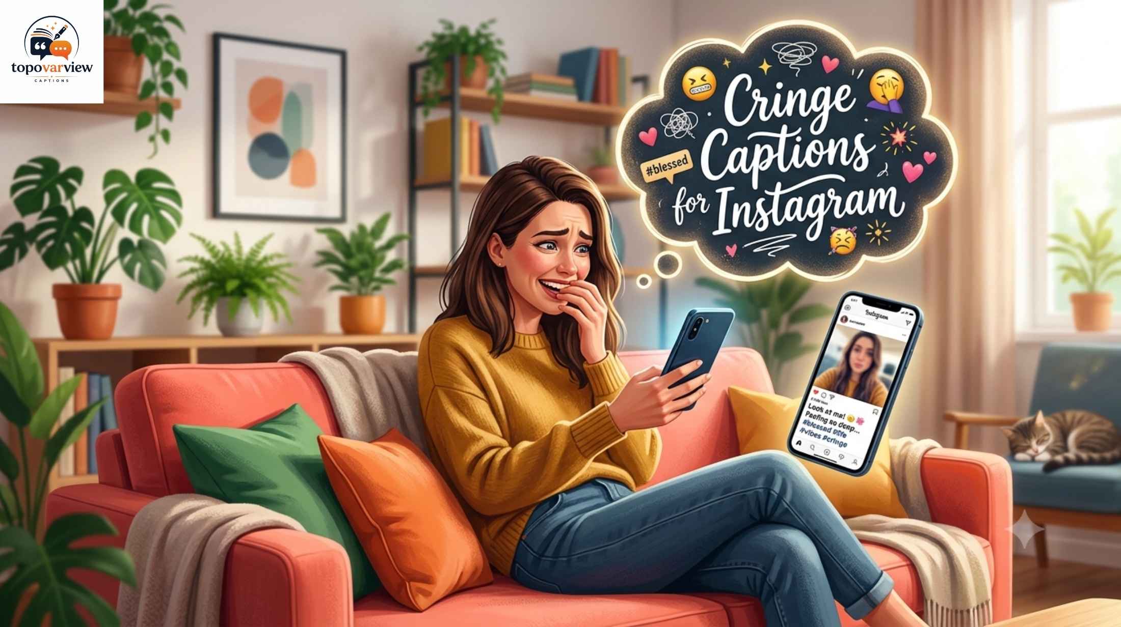 Cringe Captions for Instagram