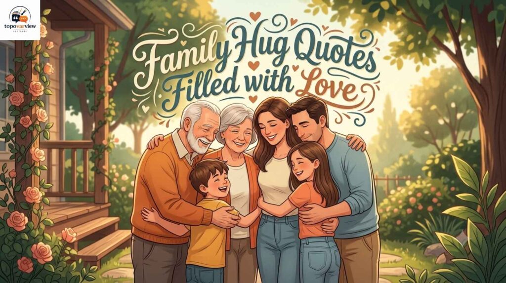Family Hug Quotes Filled with Love