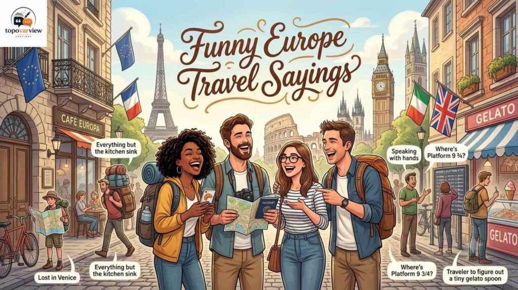 Funny Europe Travel Sayings