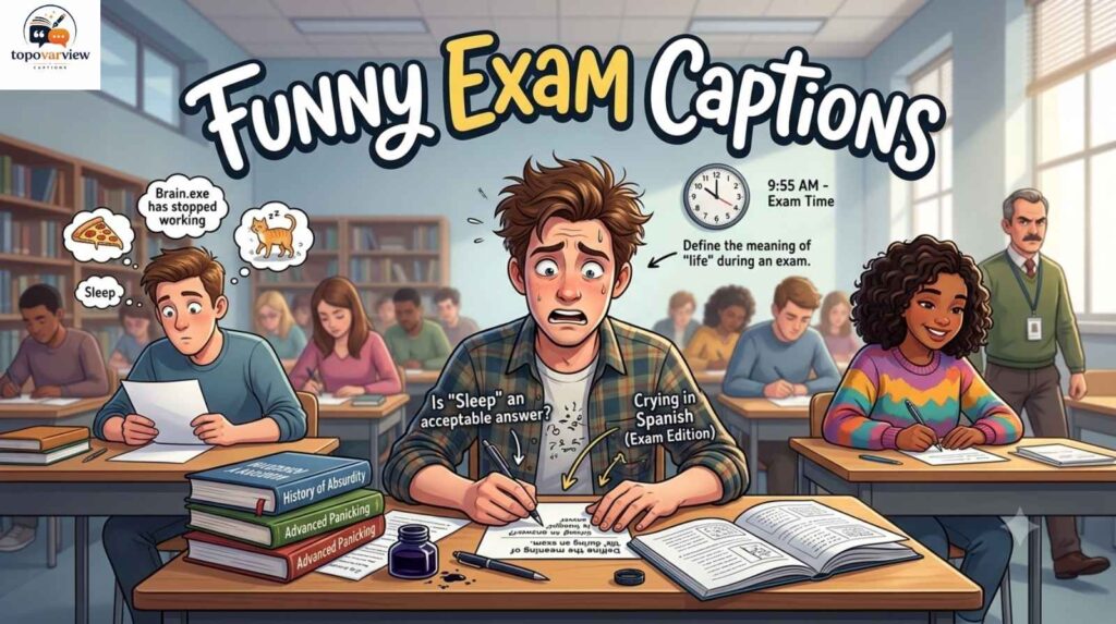 Funny Exam Captions
