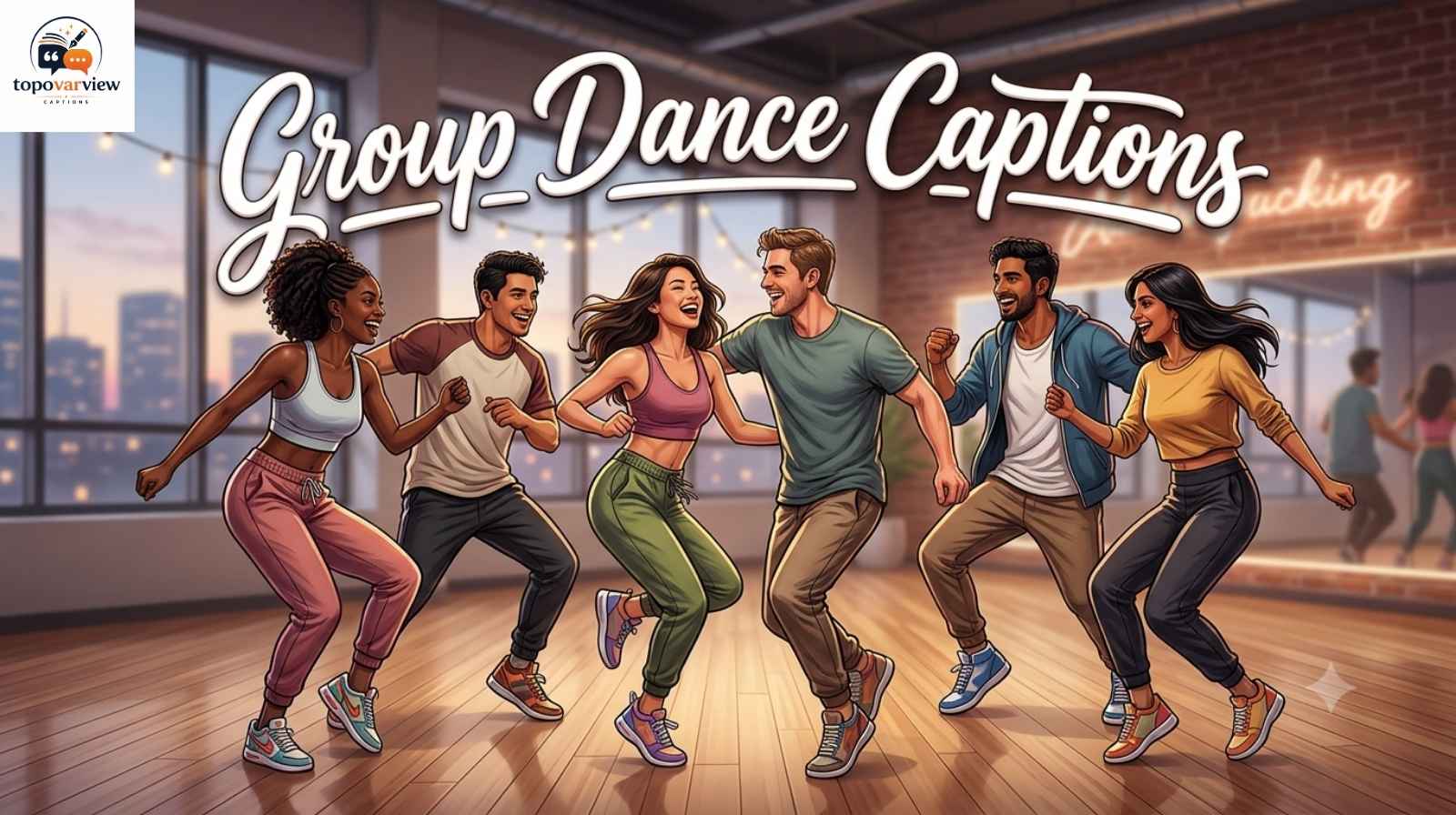 Group Dance Captions 