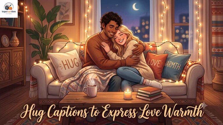 Hug Captions to Express Love Warmth