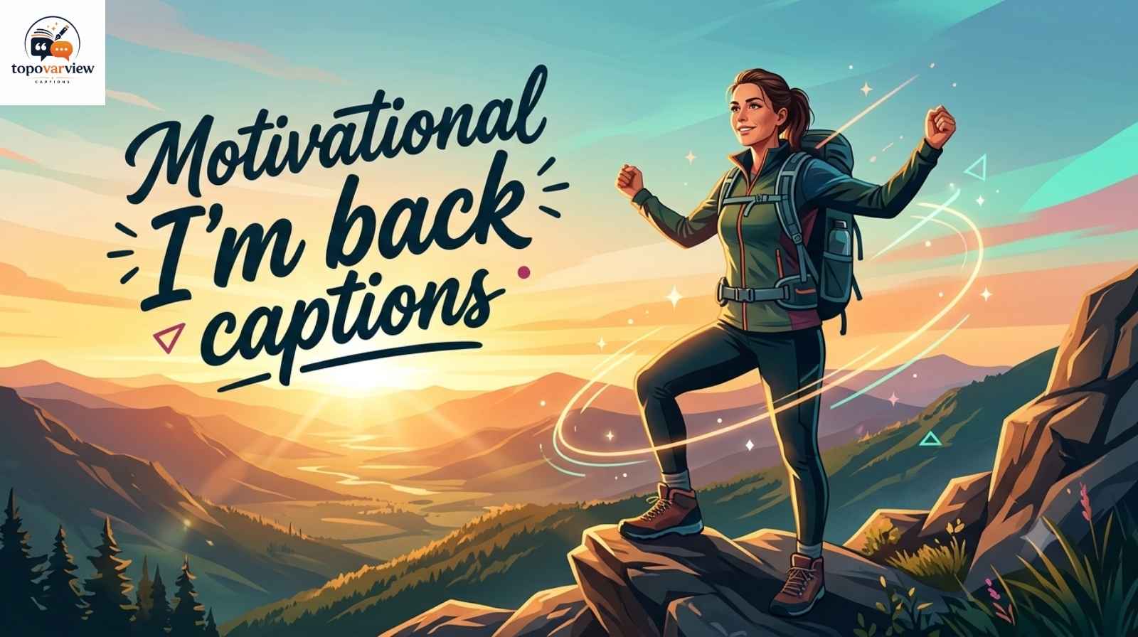 Motivational I’m back captions