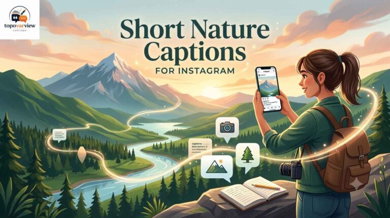 Short Nature Captions For Instagram