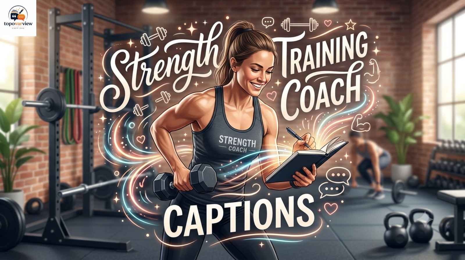 Strength Training Coach Captions