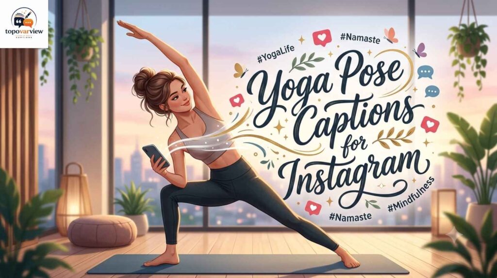 Yoga Pose Captions for Instagram