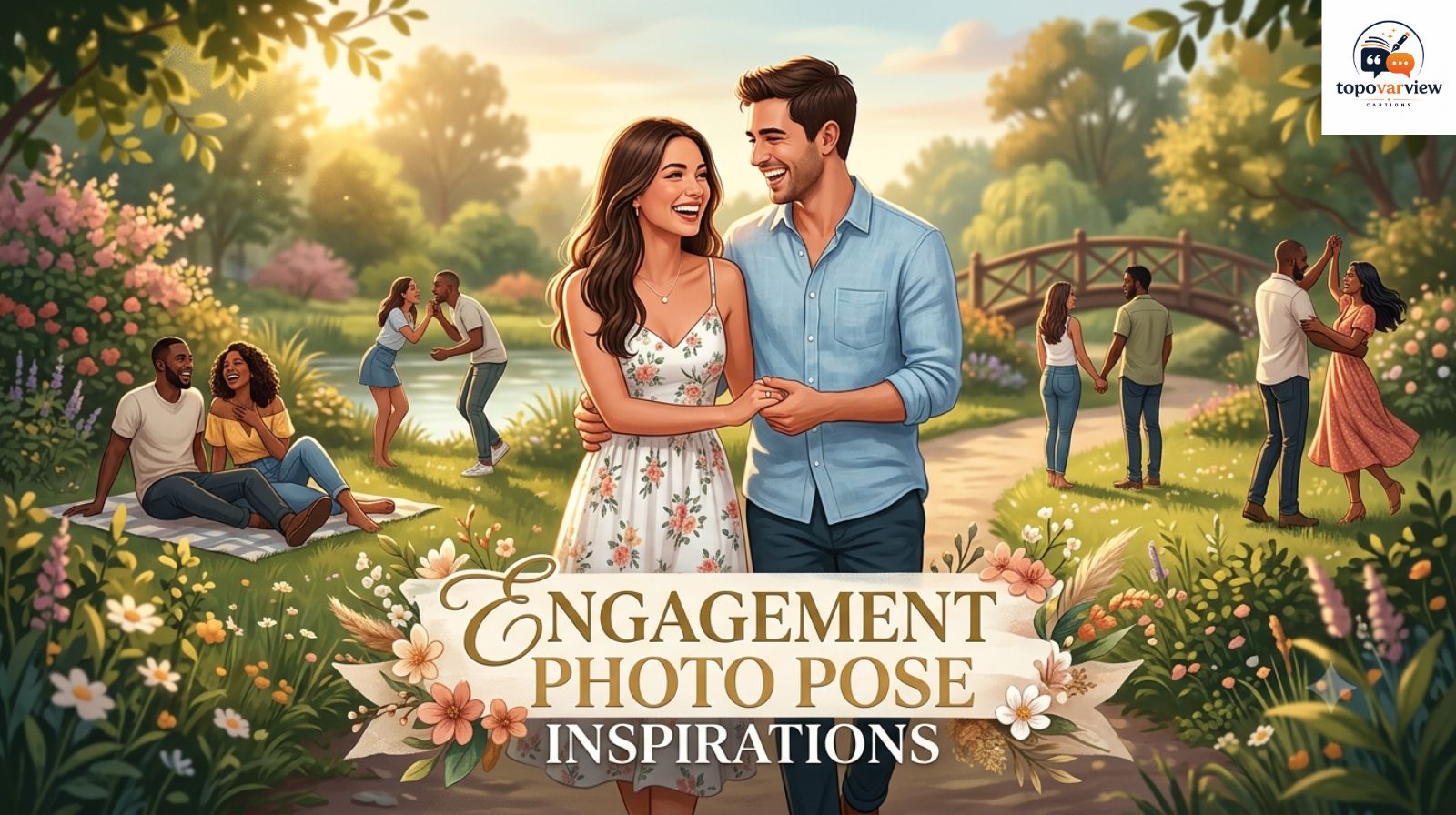 Engagement Photo Pose Inspirations