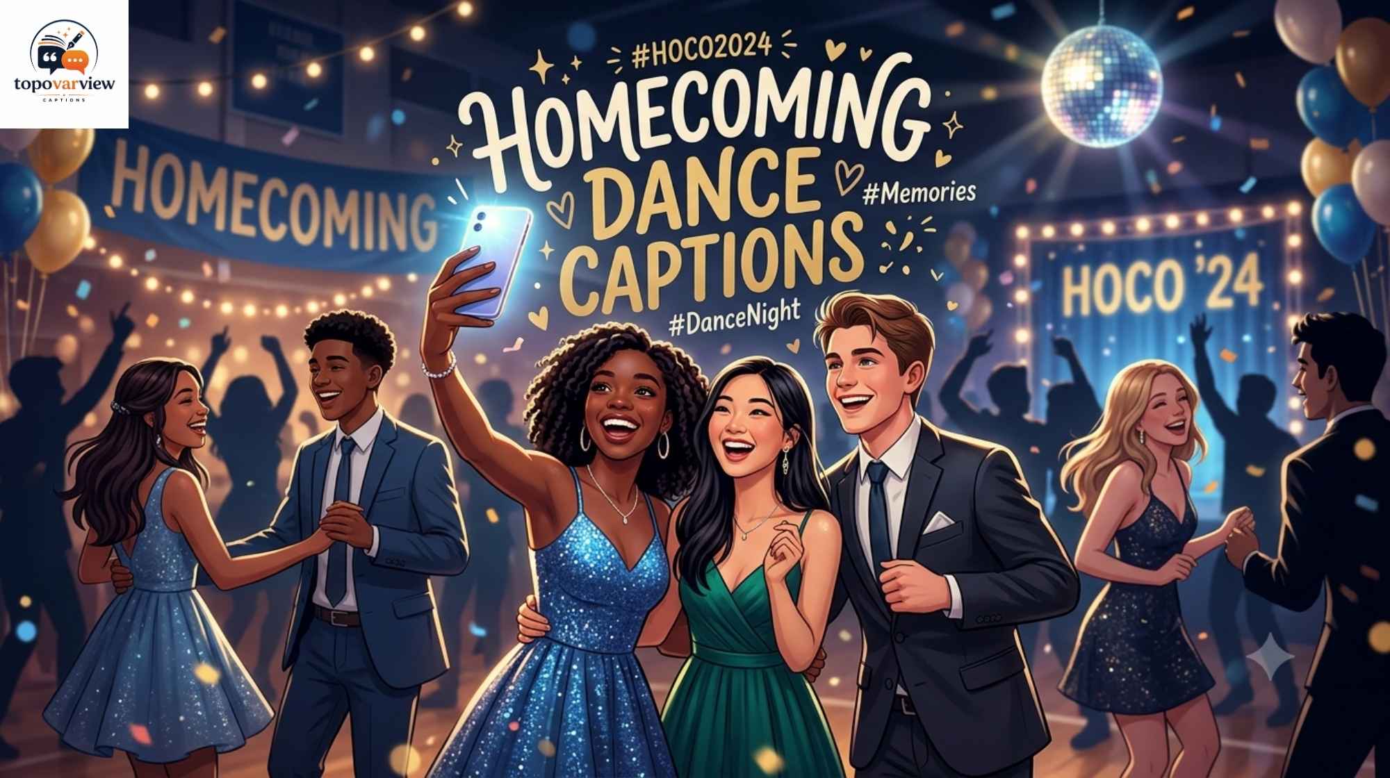 Homecoming Dance Captions